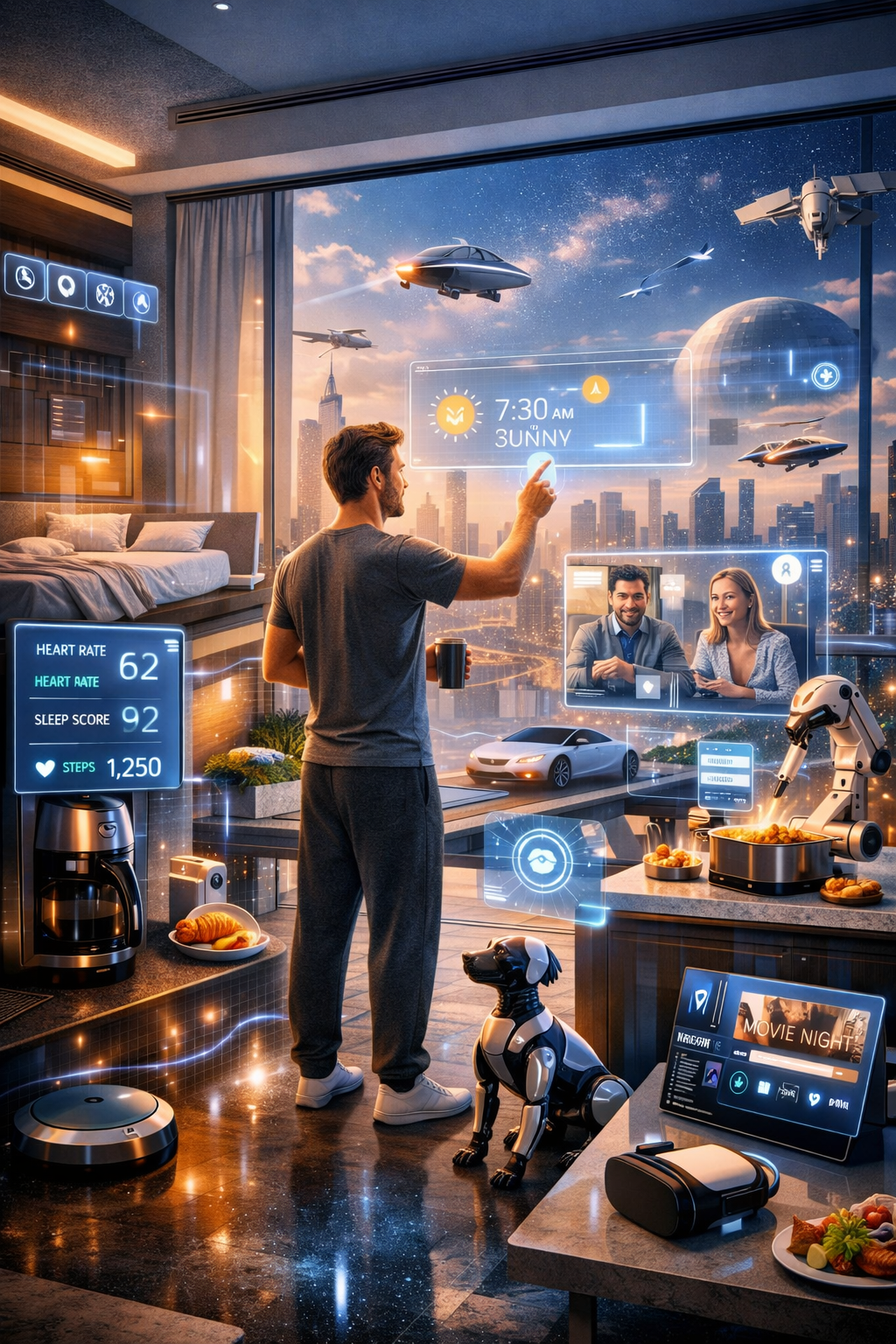 Tomorrow’s Routine: How Technology Will Redefine Daily Life by 2035