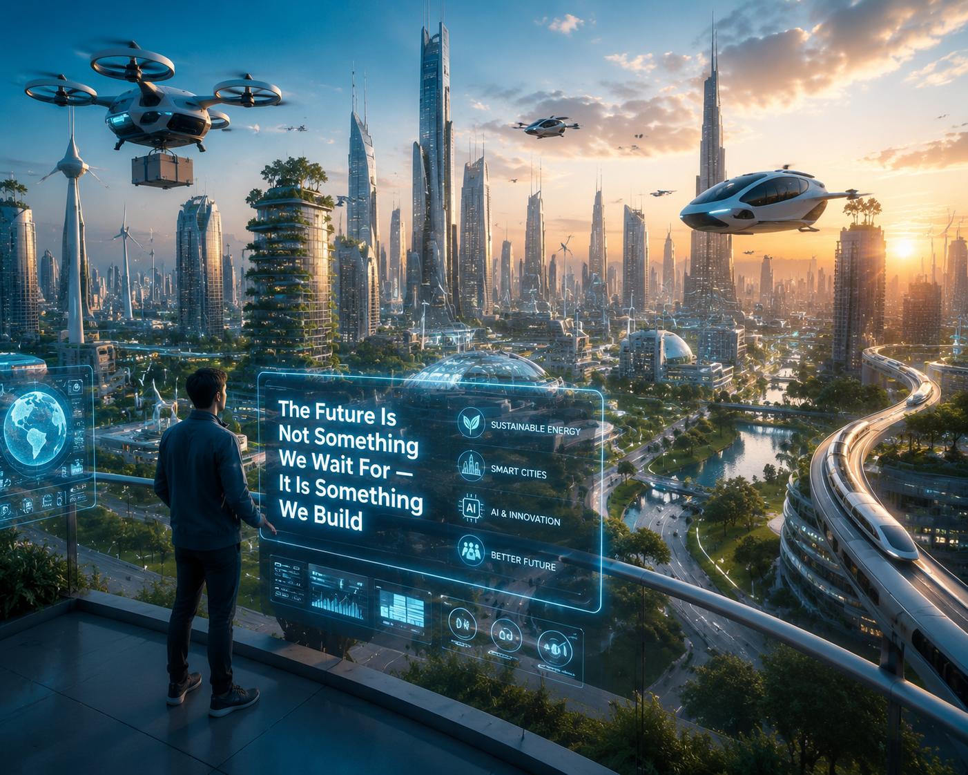 The Future Is Not Something We Wait For — It Is Something We Build
