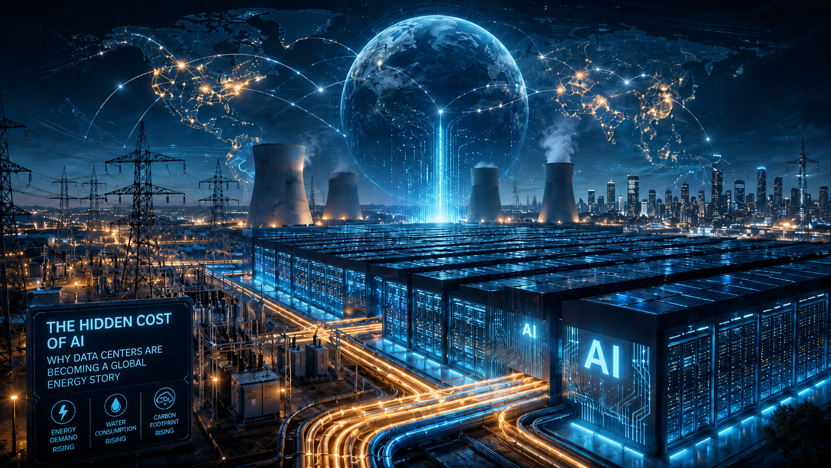 The Hidden Cost of AI: Why Data Centers Are Becoming a Global Energy Story