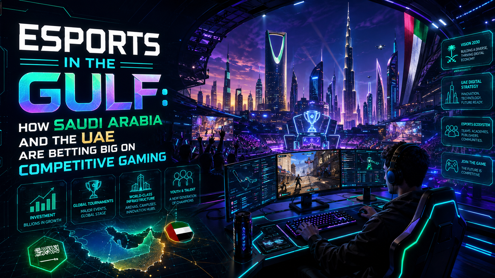 Esports in the Gulf: How Saudi Arabia and the UAE Are Betting Big on Competitive Gaming