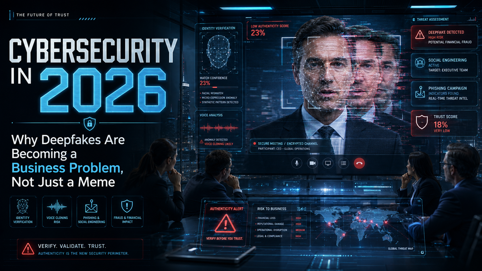 Cybersecurity in 2026: Why Deepfakes Are Becoming a Business Problem, Not Just a Meme